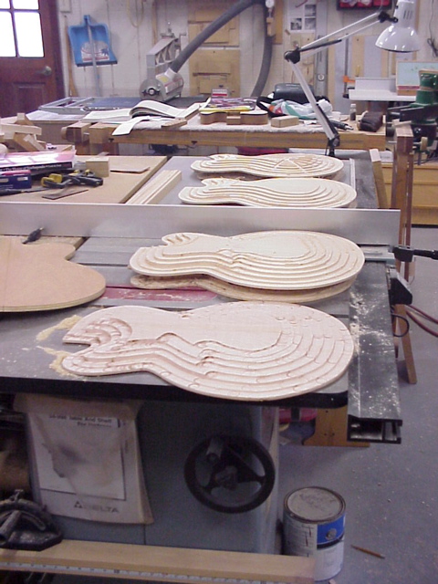 Roughped stepped plates