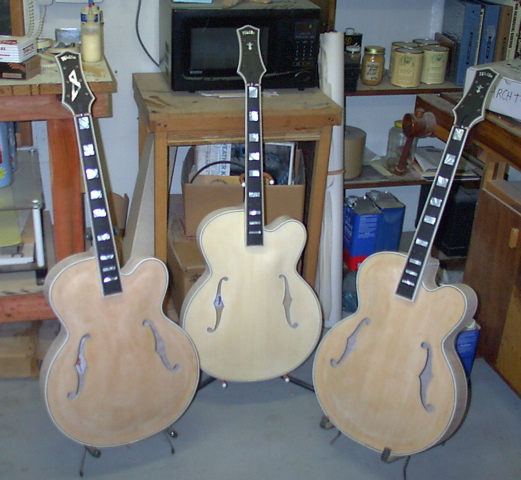 3 Archtops together