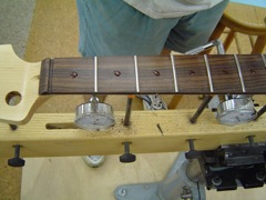 Oiling the fingerboard