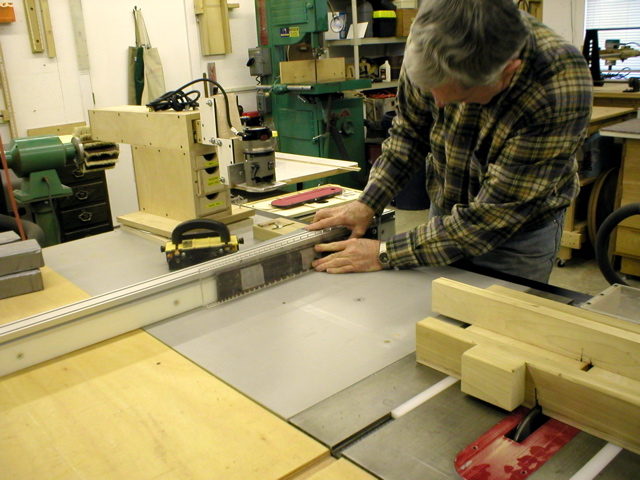 Attaching Template to Fingerboard