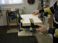 Ready to rout mortise