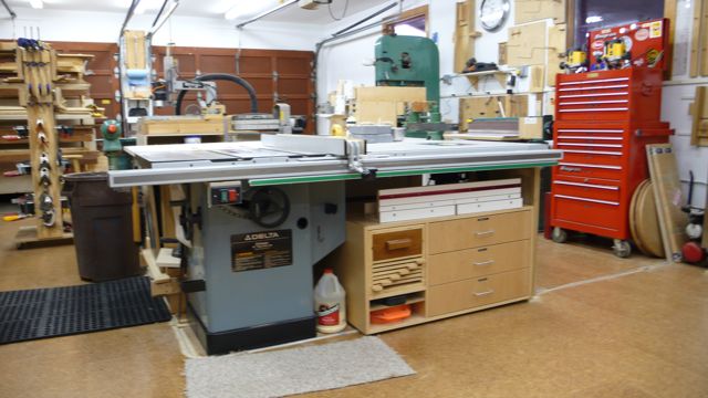 Table Saw/Router/Storage
