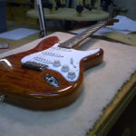 Mahogany strat