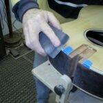 Sanding binding edges