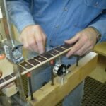 Cleaning frets