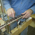 Cleaning frets