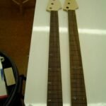 Fretboards glued to necks
