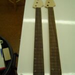 Fretboards glued to necks