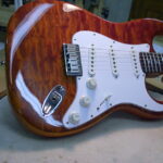 Mahogany strat