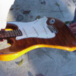 Mahogany strat