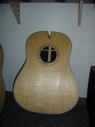 Body clean and coated with shellac