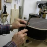 Cutting ends of binding